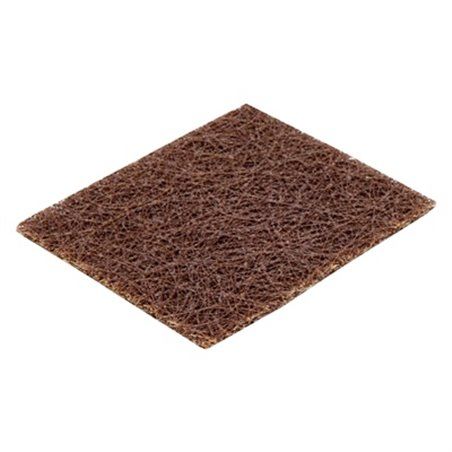 Bakplaatreiniger Scotch-Brite™ 82 pad, bruin, 140 mm x 114 mm