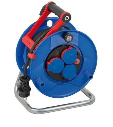 Snoerhaspel brennenstuhl 25 meter 3-voudig 3 x 1.5mm² IP44