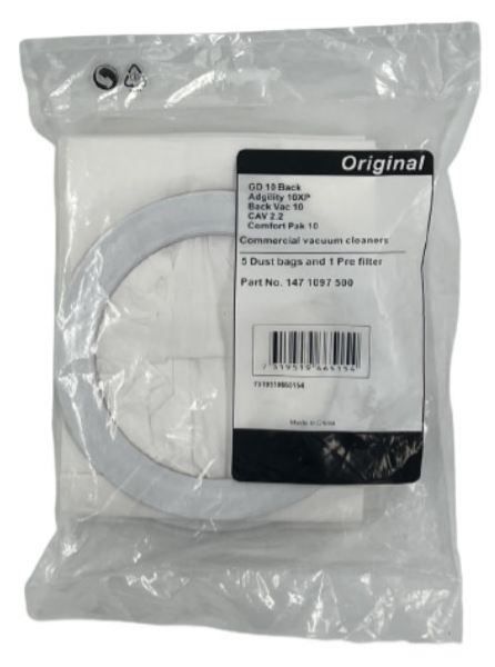Stofzuigzakken Nilfisk GD10