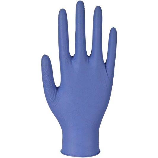 Handschoen Abena Excellent nitril onderzoekshandschoen Norm ASTM D6978-05 maat M