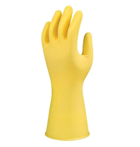 Handschoen Ansell Marigold Suregrip geel mt M