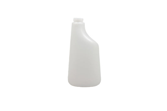 Sprayflacon 600 ml ovaal naturel met ingeblazen maat