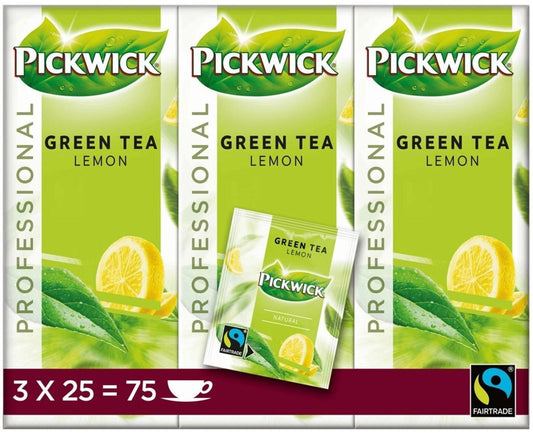 Thee PICKWICK Professional Groene Thee Lemon Fairtrade