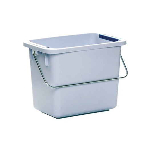 Emmer Vileda Origo 6 ltr kunststof met clips