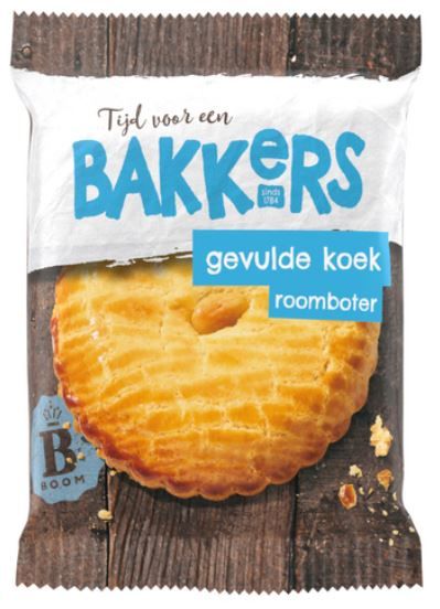 Boom gevulde koek roomboter 30 x 100 gr