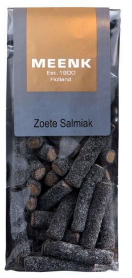 Meenk zoete salmiak 7 x 1 zakje 180 gr