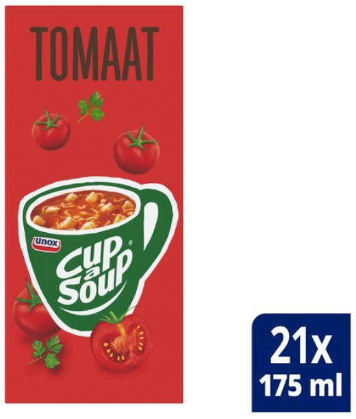 Unox Cup-a-Soup Tomaat 21 x 175 ml