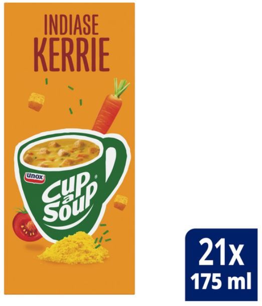 Unox Cup-a-Soup Indiase Kerrie 21 x 175 ml