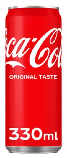 Coca-Cola regular 24 x 1 blik 33 cl
