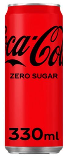 Coca-Cola zero sugar 24 x 1 blik 33 cl