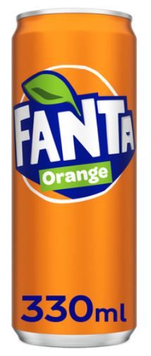 Fanta orange 24 x 1 blik 33 cl