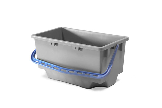Emmer Numatic 18 liter grijs incl. blauw hengsel