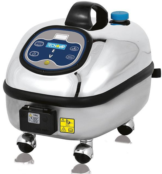 Stoomreiniger Tecnovap Evo 304 DET RVS incl. kit