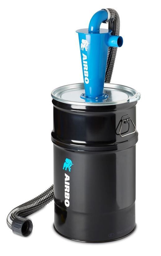 Voorafscheider AIRBO staal, 60L, EOL