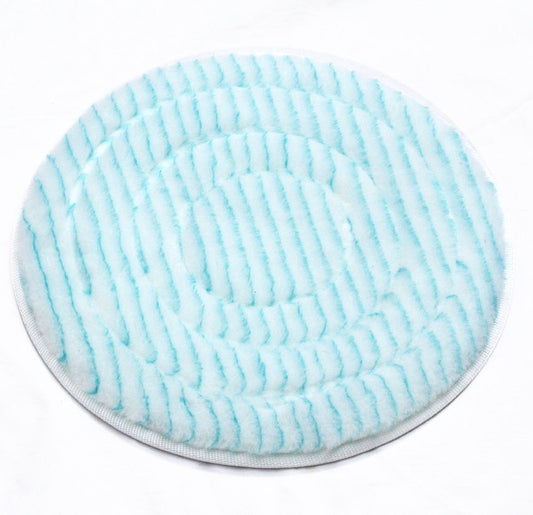 Vloerpad Microvezelpad blauw/wit 20 inch 508 mm