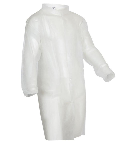 Bezoekersjas OXXA PP non woven wit XL