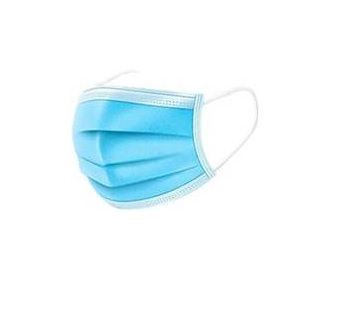 Mondkapje medisch type IIR blauw