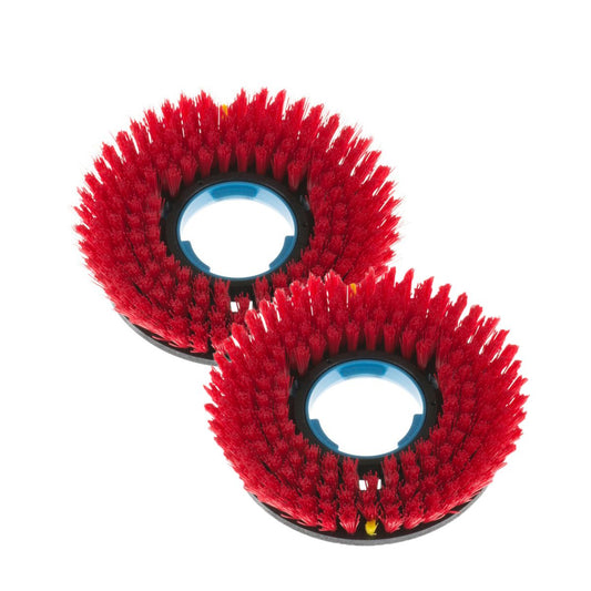 Borstelset I-team I-Mop Lite kit assy brush hard *red* (L+R)