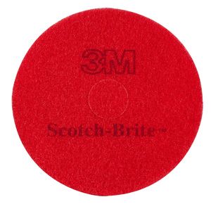 Vloerpad 3M rood 18 inch 460mm