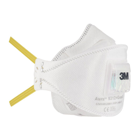 Stofmasker 3M 9312+ FFP1 uitademventiel