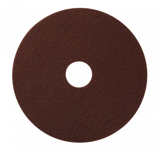 Vloerpad Wecoline Marroon Chemical Free 17 inch bruin