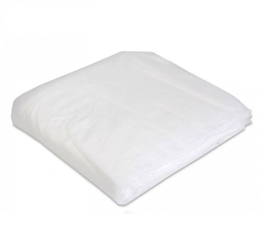 Stofwisdoek 120x30 cm wit geimpregneerd PP 18 gr + 12%