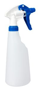 Sprayflacon 600 ml + verstuiver blauw