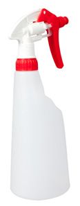 Sprayflacon 600 ml + verstuiver rood
