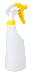 Sprayflacon 600 ml + verstuiver geel