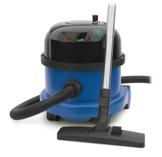 Stofzuiger Numatic PPR 240 A2 blauw met eigen logo