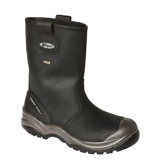 Laars Grisport 72401C+L S3 wol gevoerd maat 44 kleur zwart